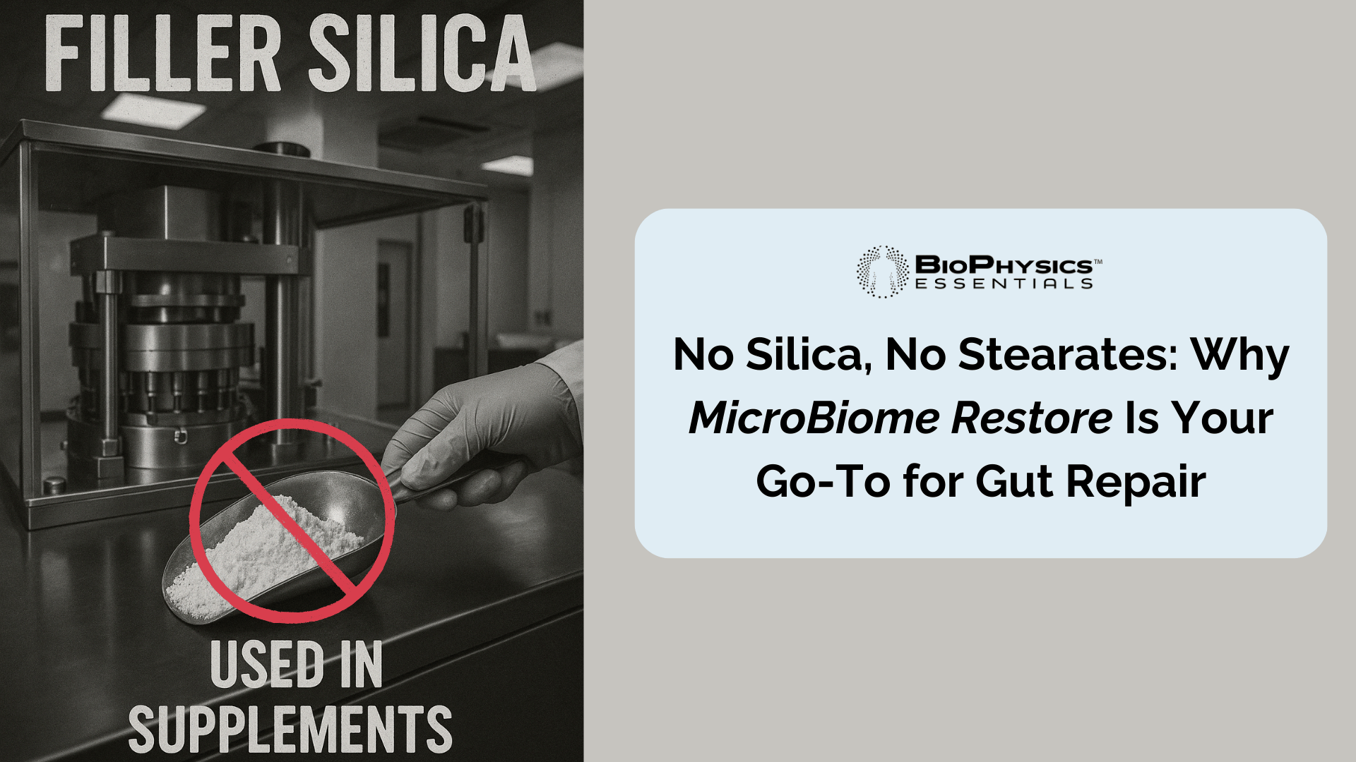 Probiotic Supplements Without Fillers: The Silica and Magnesium Stearate Problem Explained