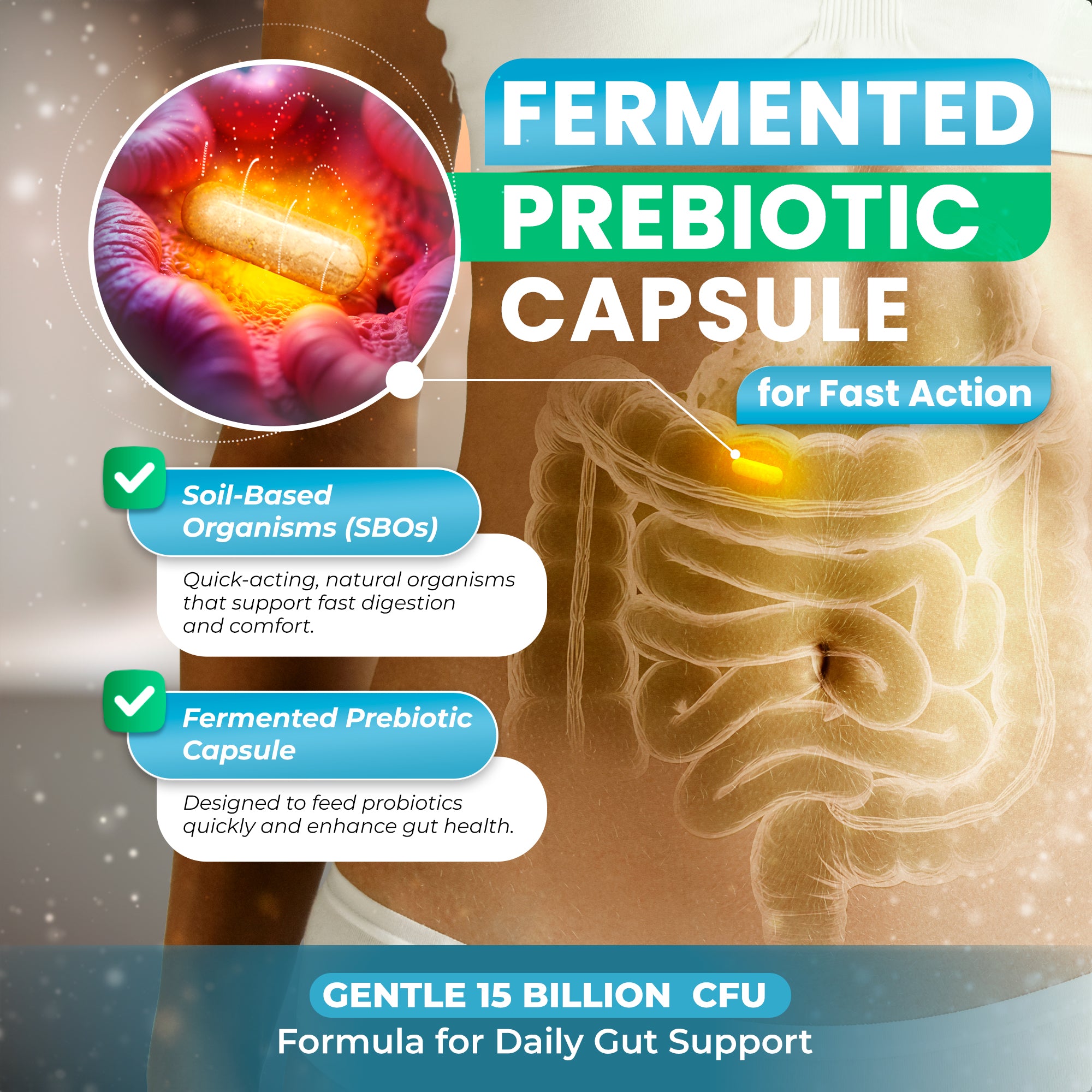 MicroBiome Restore™ Prebiotic & Probiotic Formula